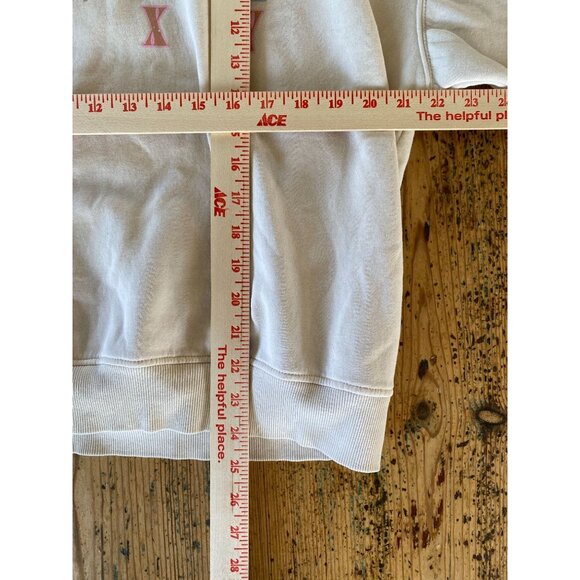 Roxy Womens 1990 Crewneck‎ Sweatshirt S Beige Palm Tree Graphic Cotton/polyester - Picture 8 of 8